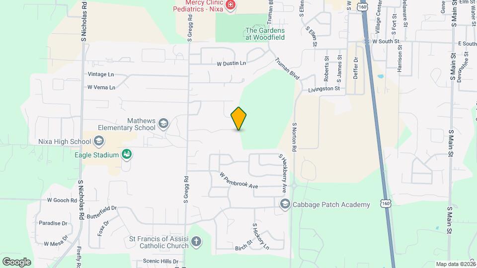 974 Bates Dr Map and Location Details