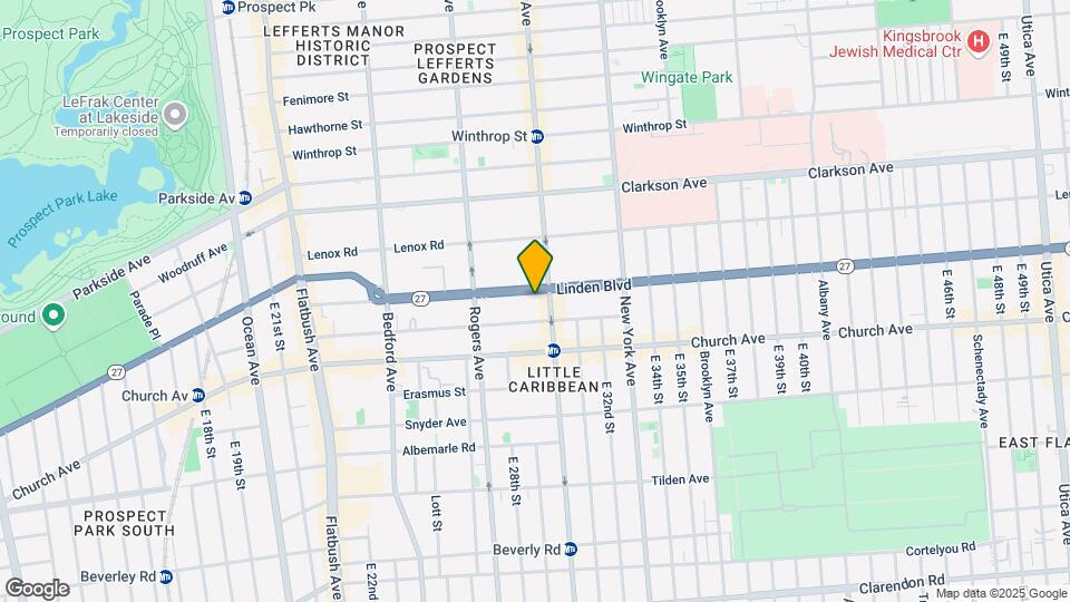 234 Linden Blvd, Unit 1D Map and Location Details