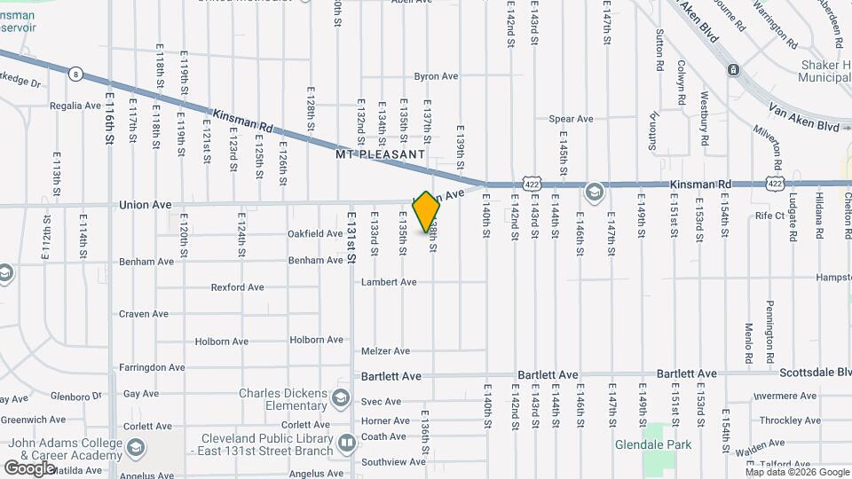3552 E 138th St Map and Location Details