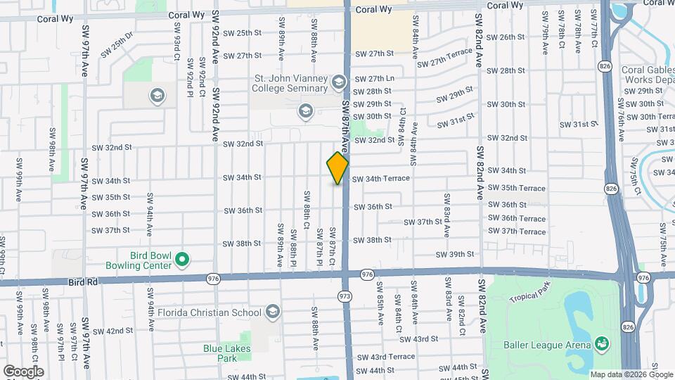 3481 SW 87th Ct Map and Location Details
