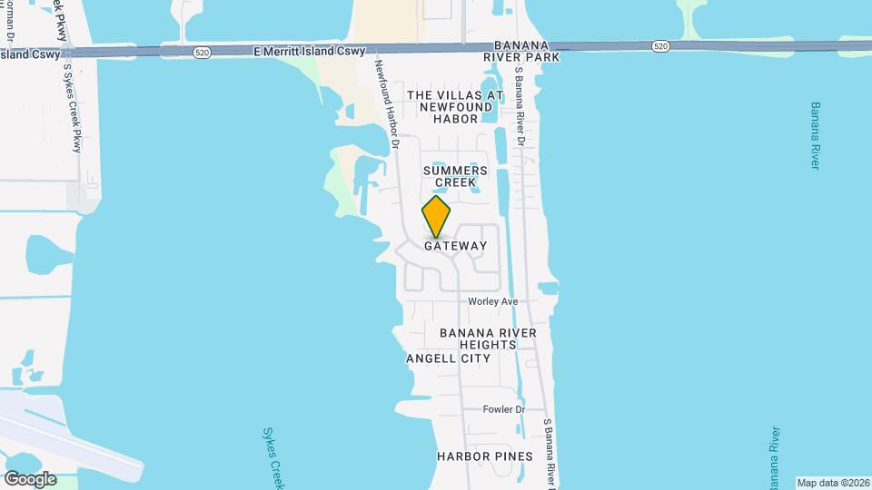 472 Newfound Harbor Dr Map and Location Details