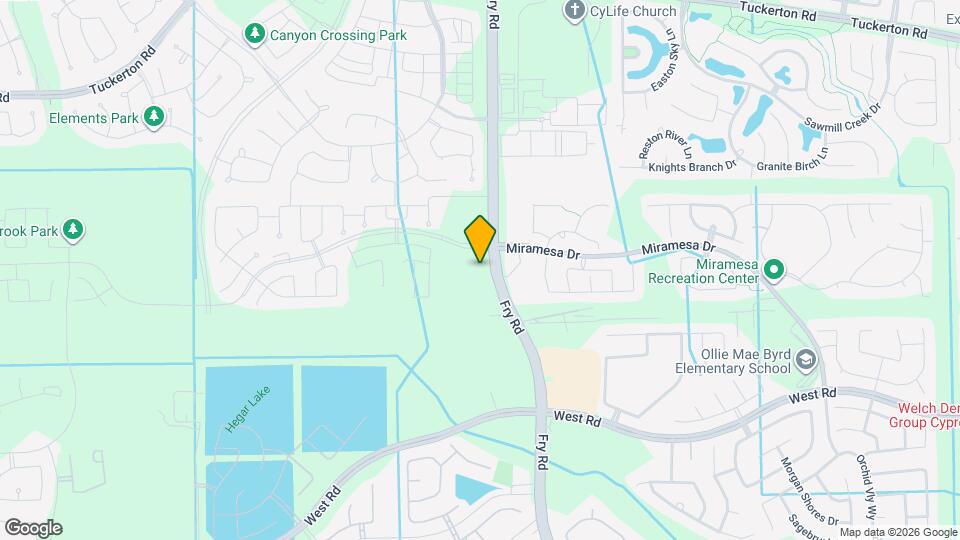 Broadstone Creekside Map and Location Details