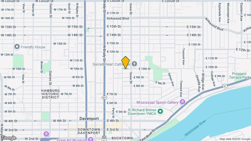 311 E 10th St Mapa y Detalles de la Ubicación