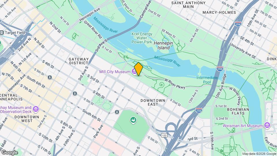 750 S 2nd St Map and Location Details