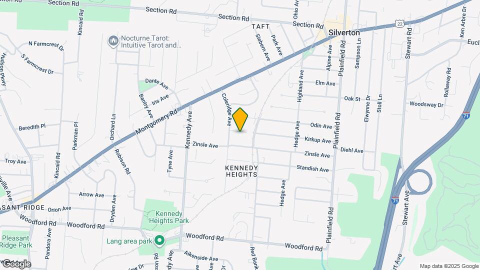 3719-3721 Kirkup Ave Map and Location Details