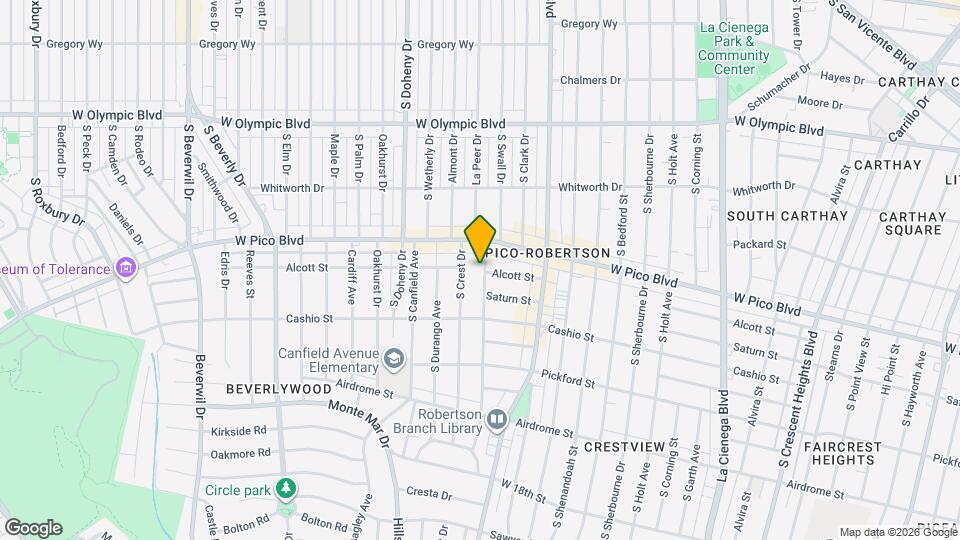 1433 Livonia Ave Mapa y Detalles de la Ubicación