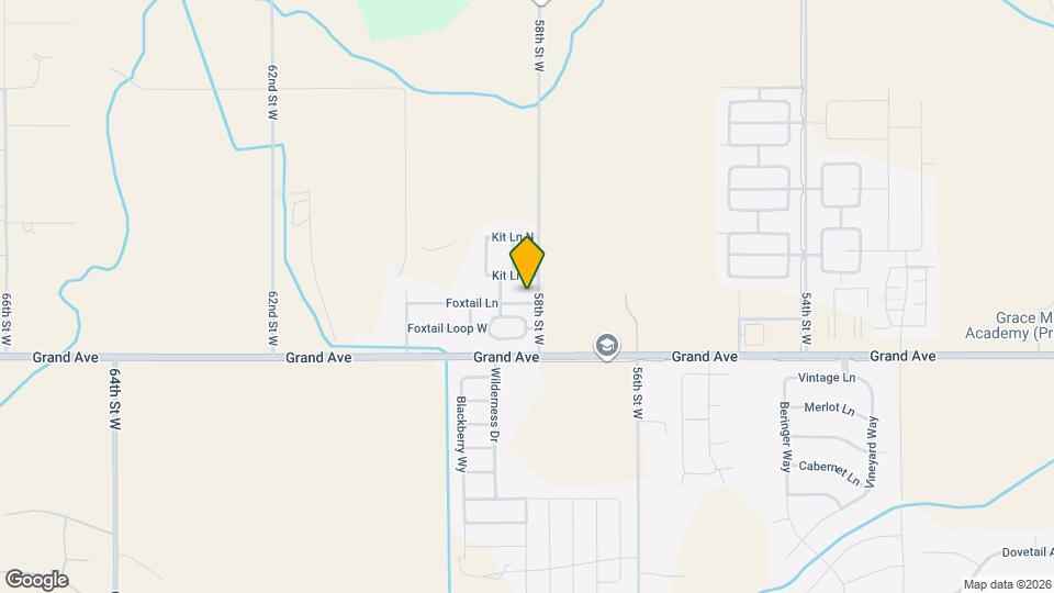 5803 Foxtail Ln Map and Location Details