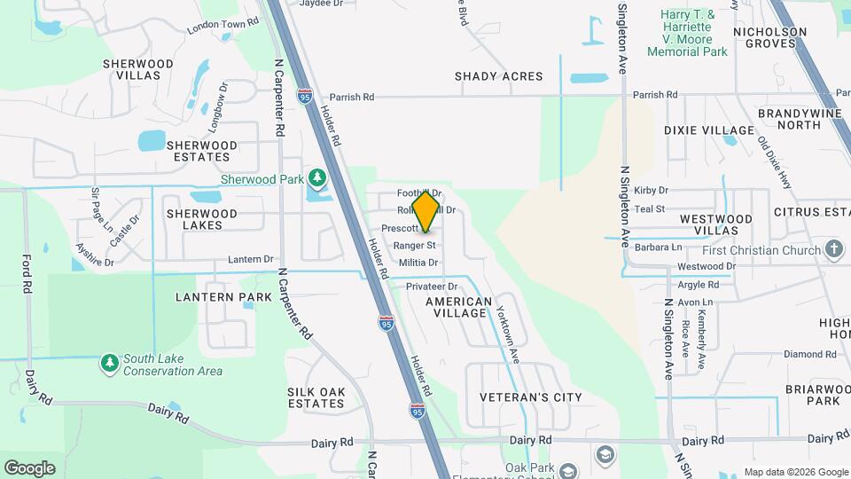 3716 Ranger St Map and Location Details