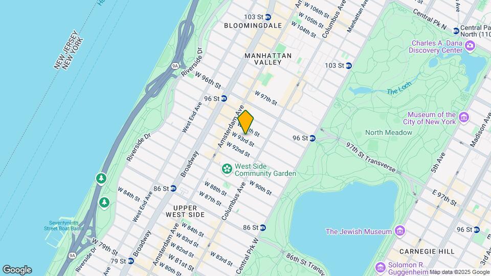 141 W 93rd St Map and Location Details