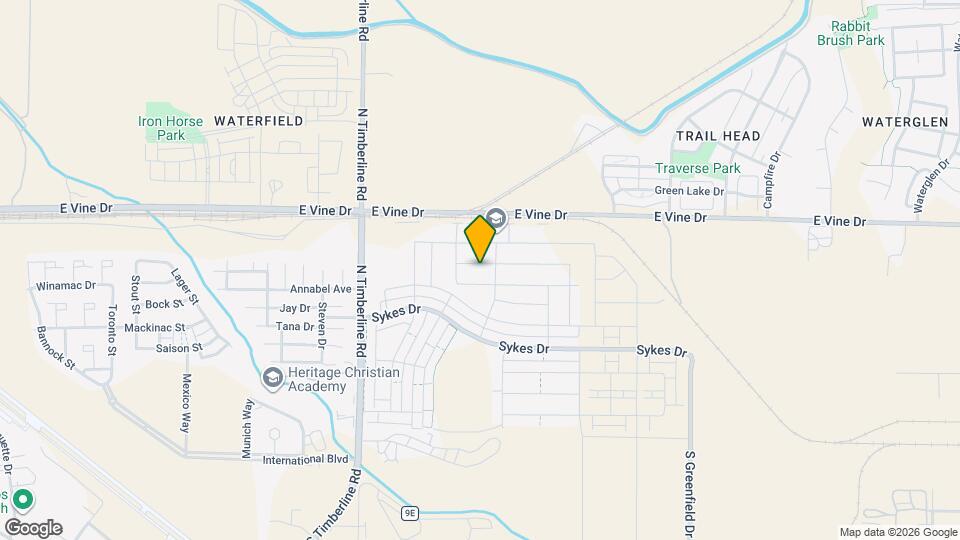 2827 Biplane St Map and Location Details