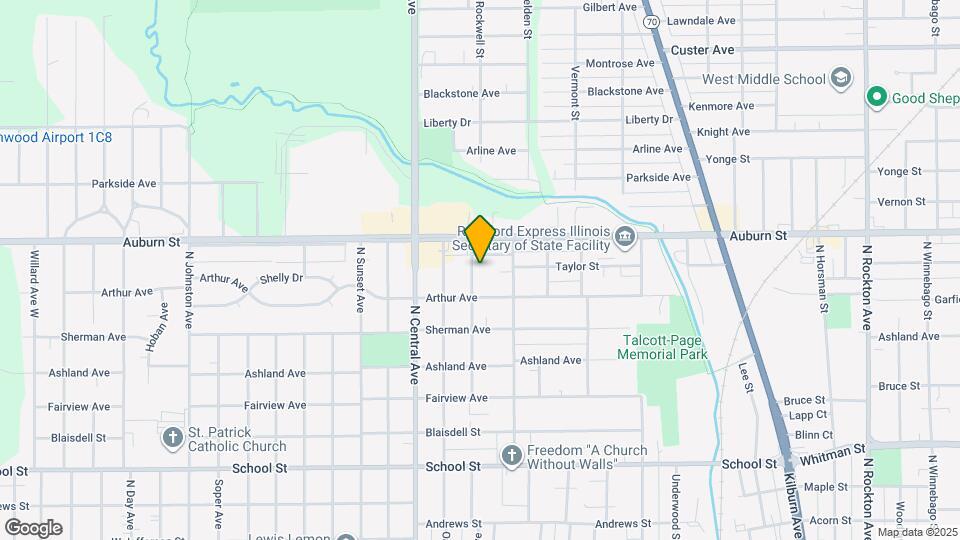 1023 Irving Ave Map and Location Details