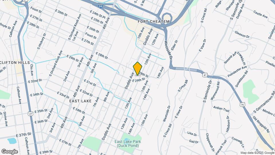 2809 12th Ave Map and Location Details
