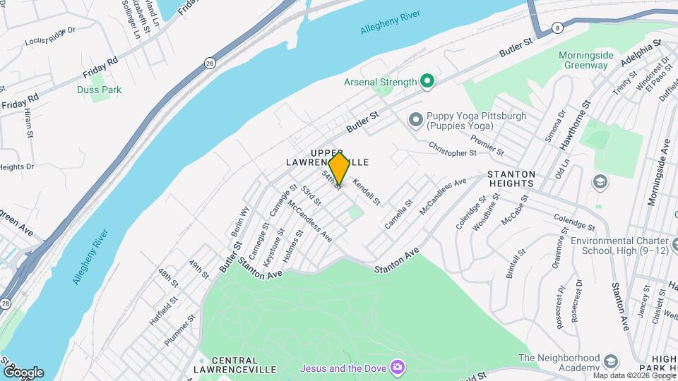 518 54th St Map and Location Details