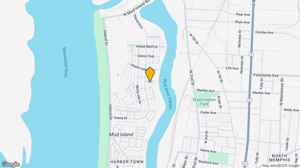 1227 Harbor River Dr Map and Location Details