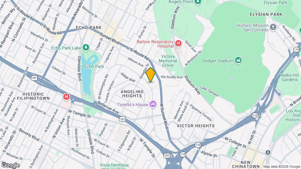 826 E Kensington Rd Mapa y Detalles de la Ubicación
