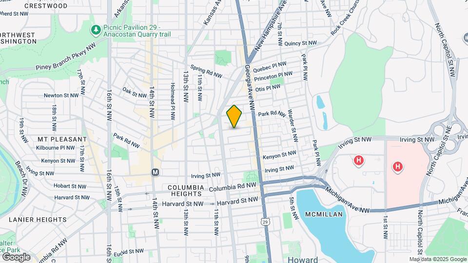 764 Morton St NW Map and Location Details