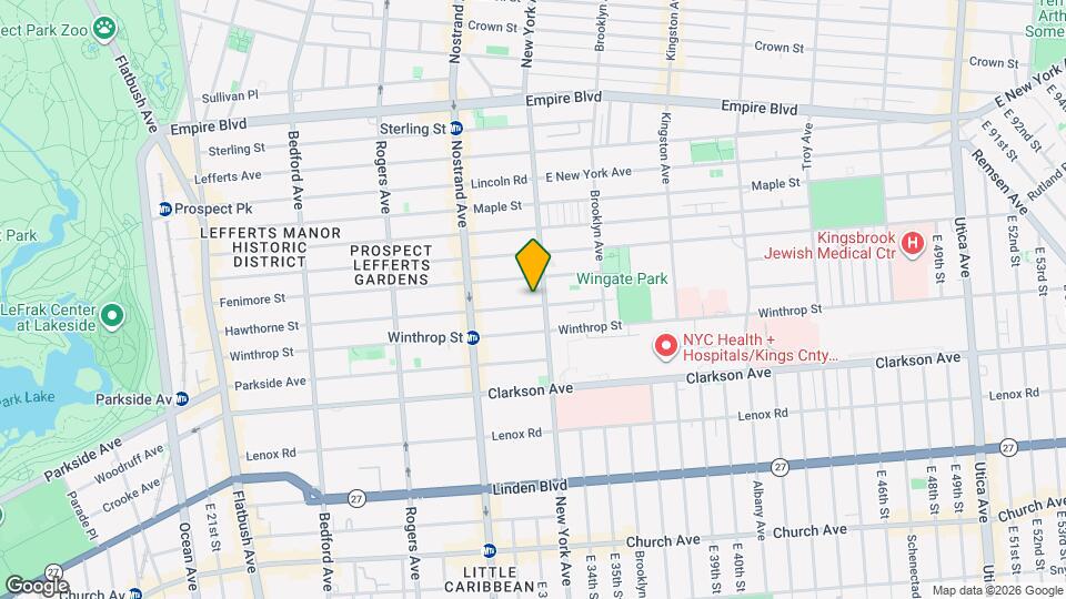 379 Hawthorne St, Unit 3K Mapa y Detalles de la Ubicación