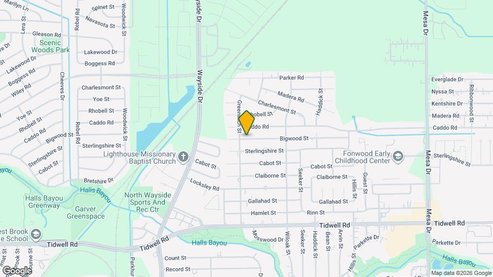 8109 Bigwood St Map and Location Details