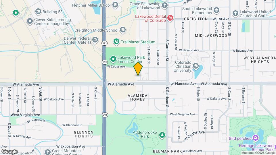 9533 W Alameda Ave, Unit 9533 Map and Location Details