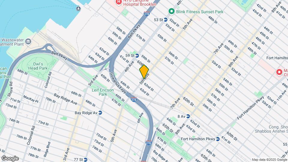 505 62nd St Map and Location Details