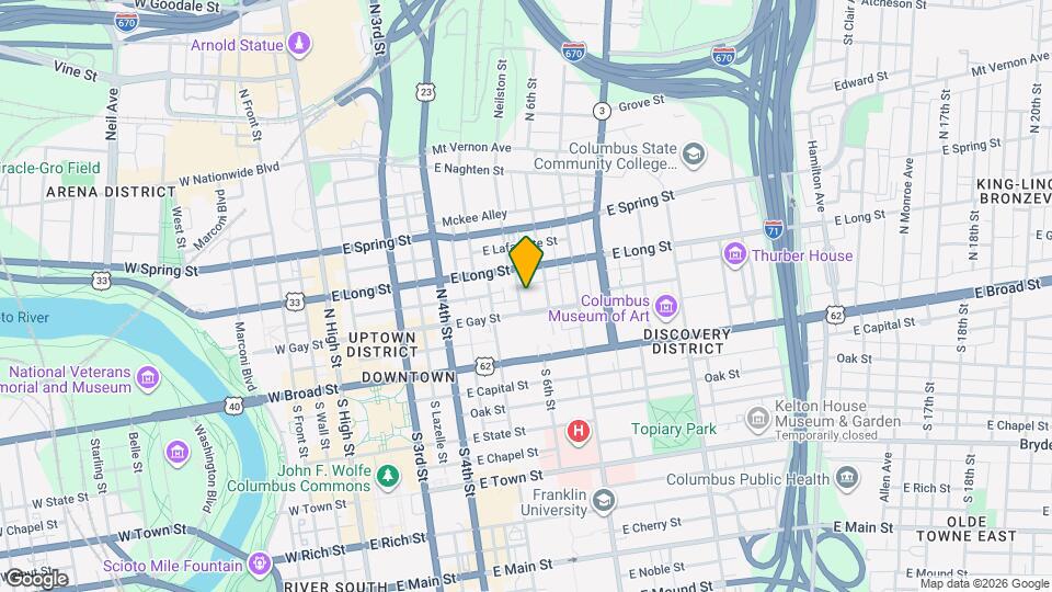 90 Normandy Ave Map and Location Details
