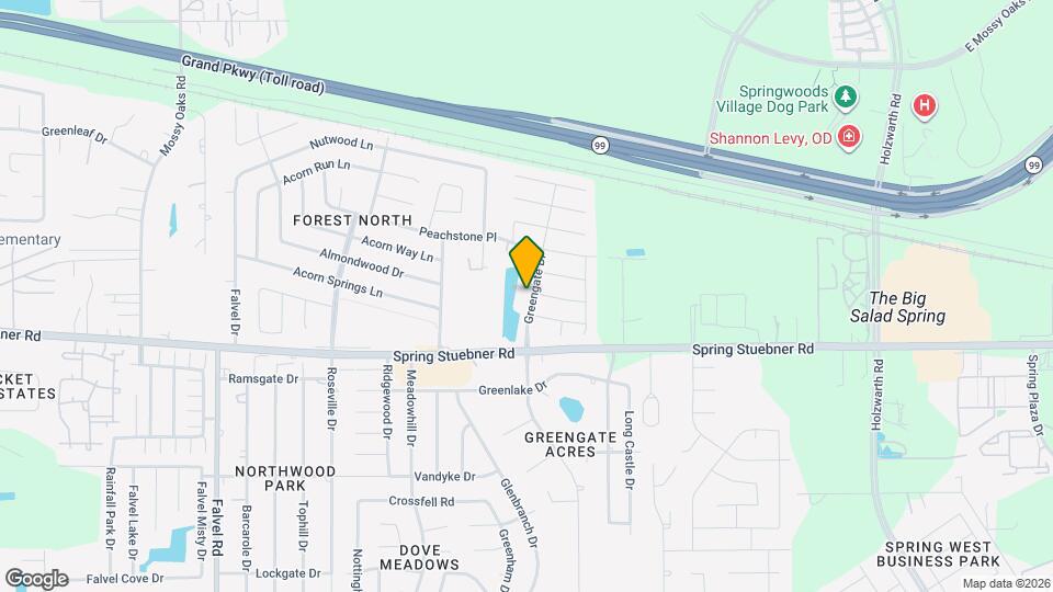 22123 Greengate Dr Map and Location Details