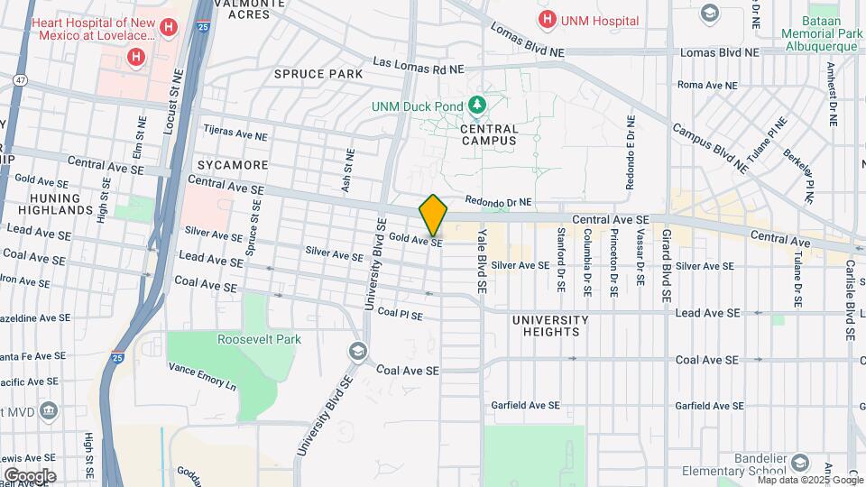2001 Gold Ave SE Map and Location Details