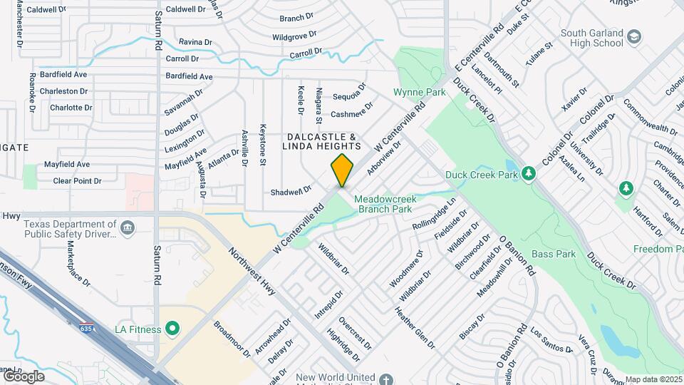 536 Valley Park Dr Map and Location Details