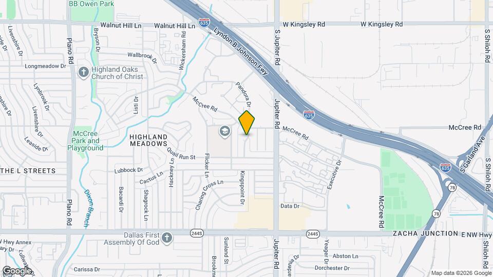 12833 Pandora Dr Map and Location Details
