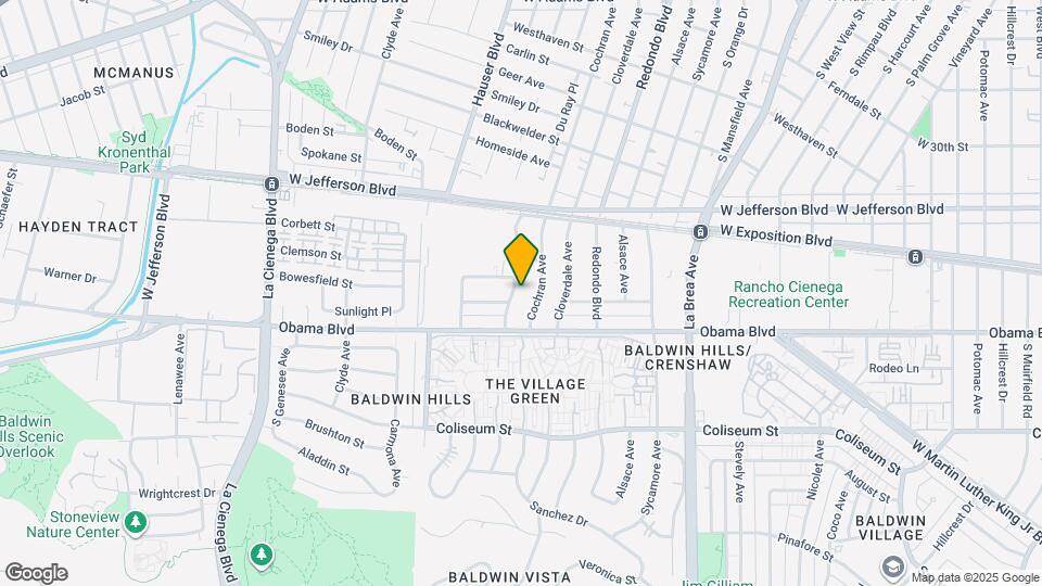 3518 S Burnside Ave Map and Location Details