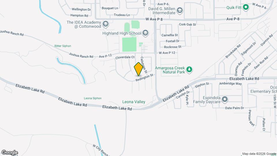 2611 Redington St Map and Location Details