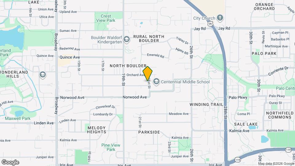 3865 21st St Map and Location Details