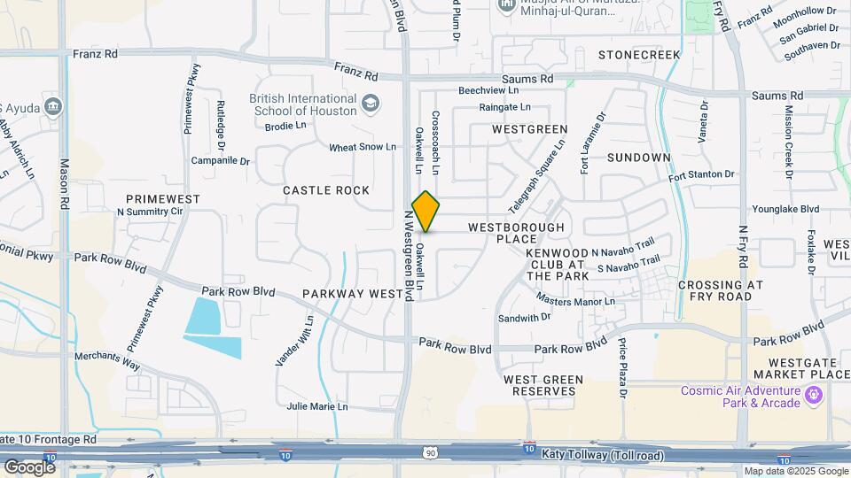 1830 Oakwell Ln Map and Location Details