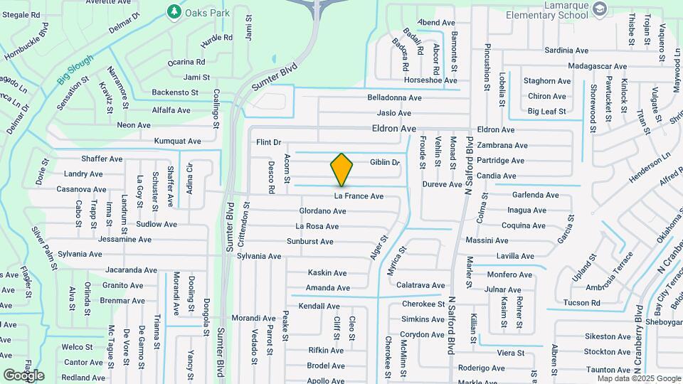 4390 La France Ave Map and Location Details