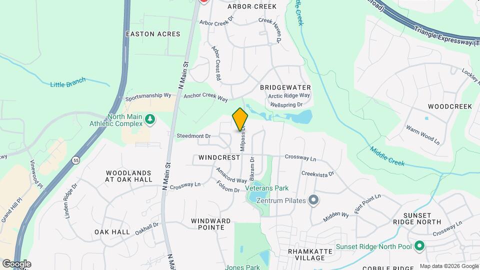 233 Milpass Dr Map and Location Details