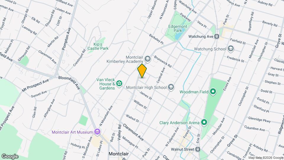 160 Chestnut St Map and Location Details