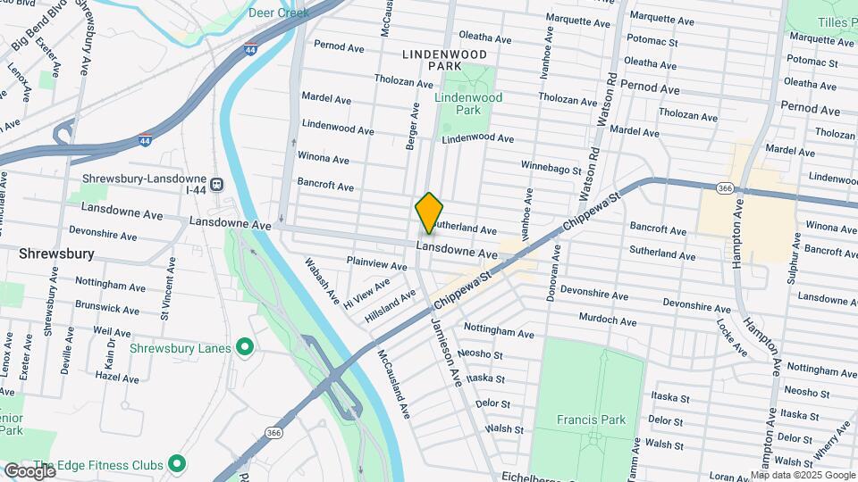 4420 Jamieson Ave Mapa y Detalles de la Ubicación