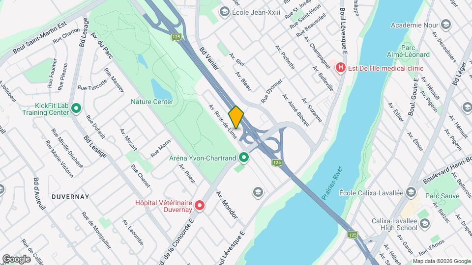 969 Rose-De-Lima Av Map and Location Details