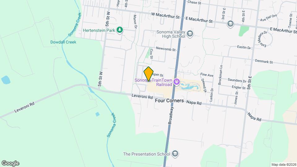 208 Todd Ave Map and Location Details