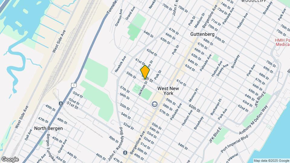 580 59th St Map and Location Details