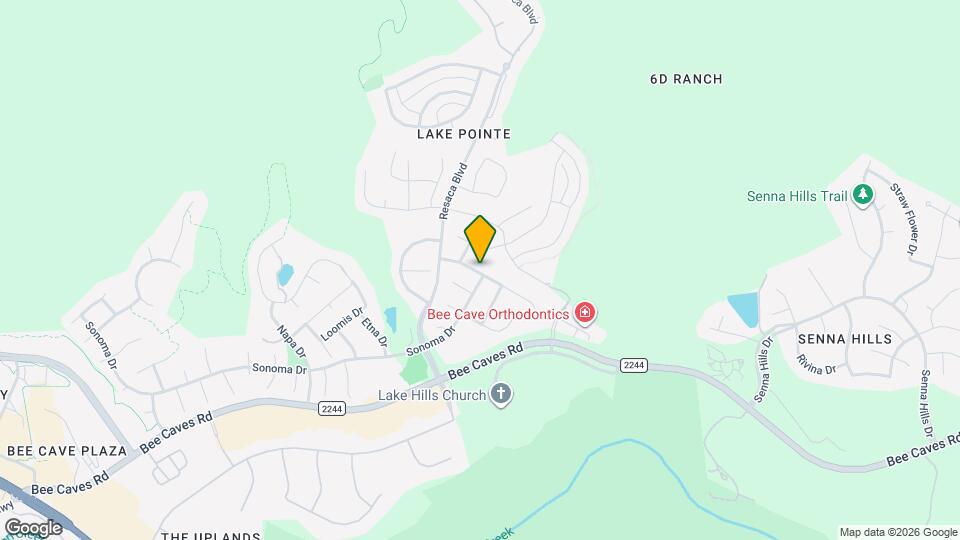 11704 Emerald Falls Dr Map and Location Details