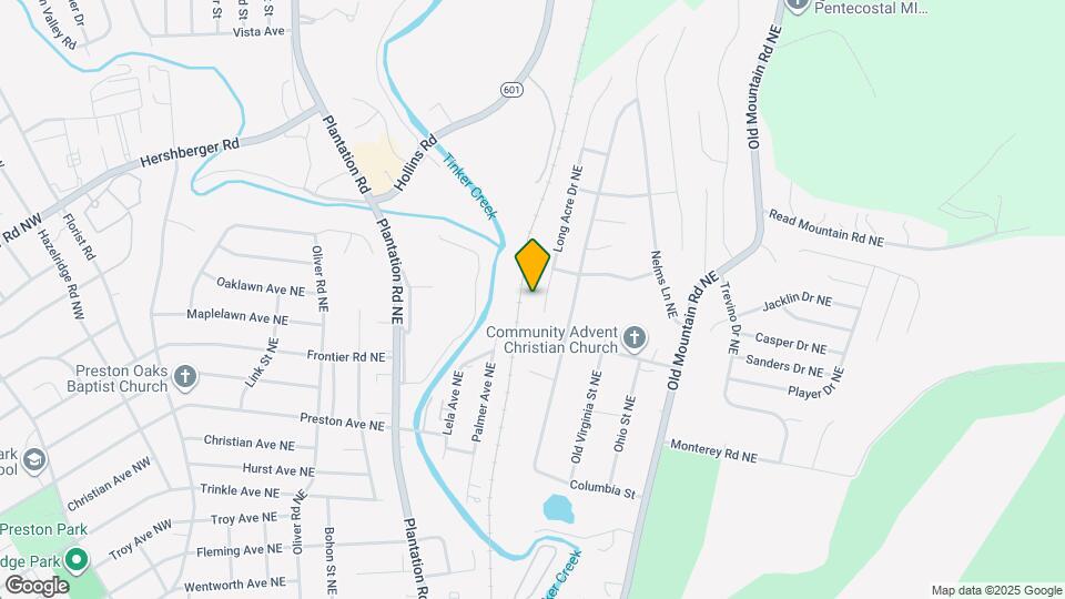 4523 Long Acre Dr NE Map and Location Details