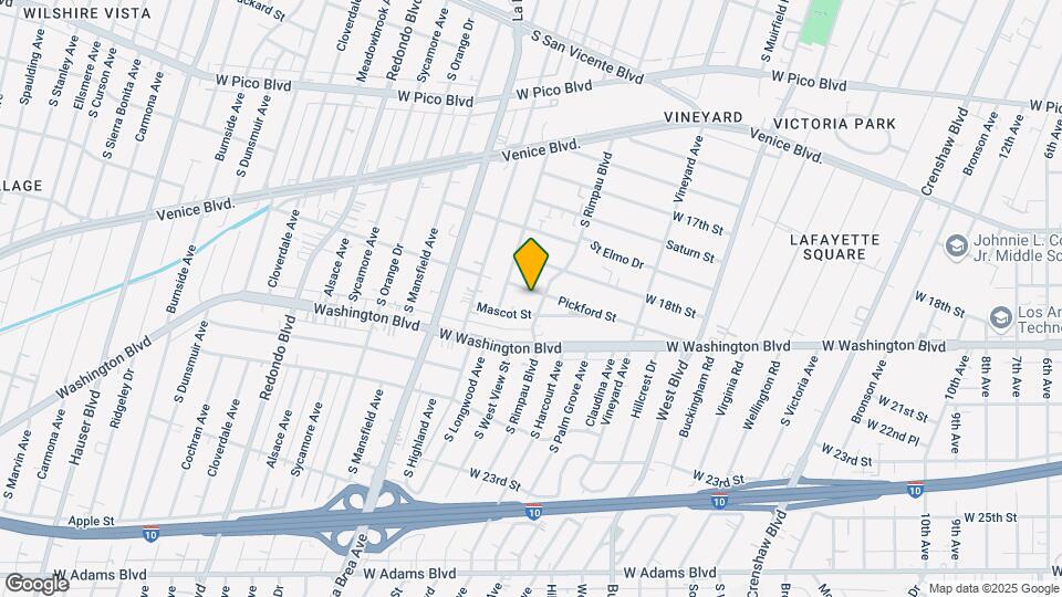 4810 Pickford St Map and Location Details