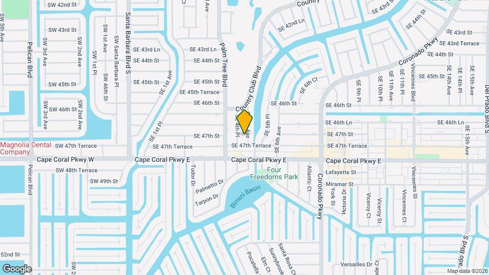 4712 SE 5th Ave Map and Location Details