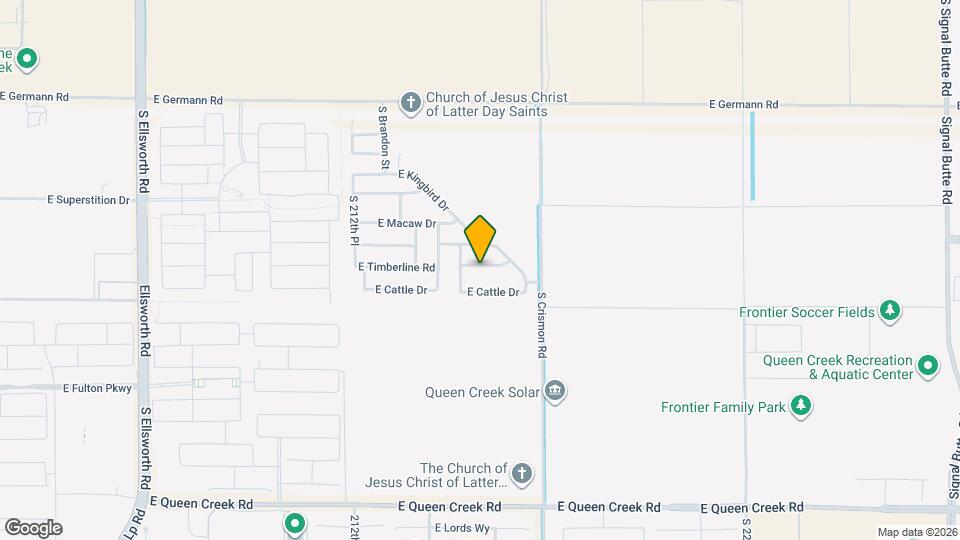 21485 E Timberline Rd Map and Location Details