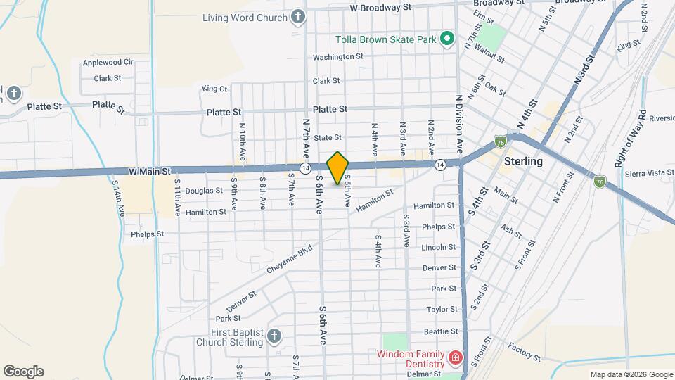 507 Douglas St Map and Location Details