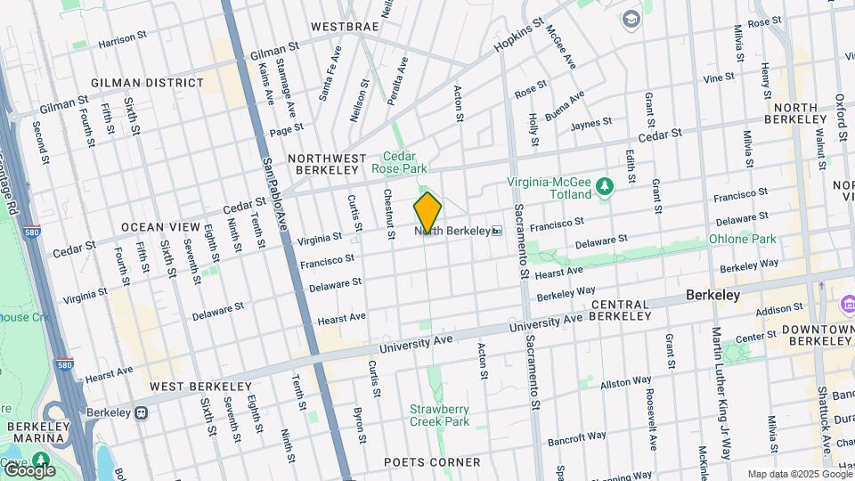 1339 Francisco St Mapa y Detalles de la Ubicación