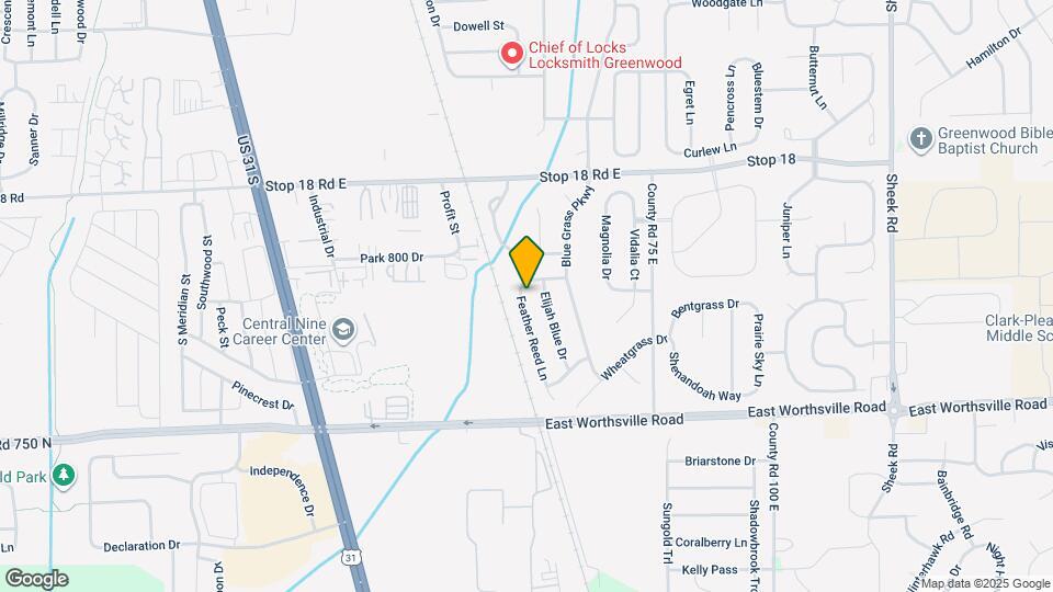 1709 Feather Reed Ln Map and Location Details