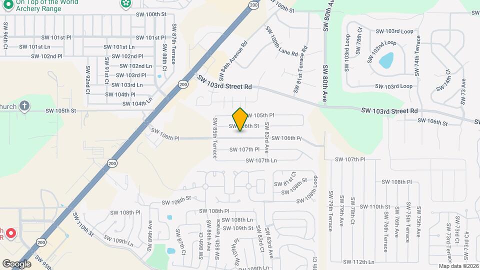 8449 SW 106th Pl Mapa y Detalles de la Ubicación