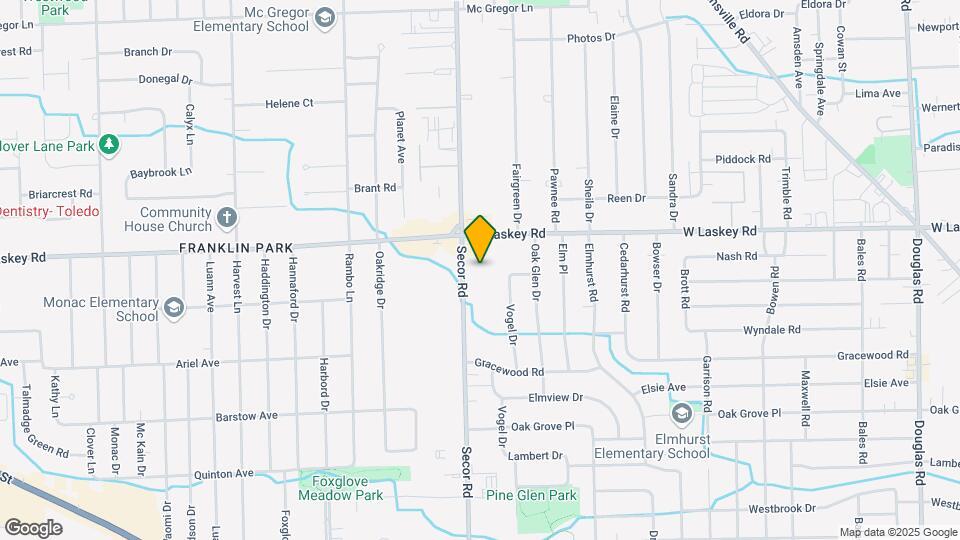 4902 Secor Rd Map and Location Details
